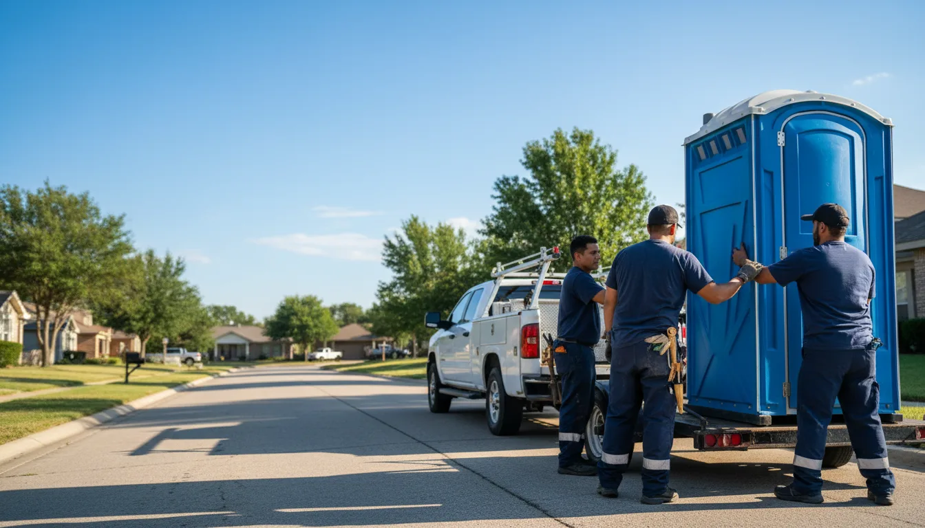 Portable Toilet Rental in South Plains, TX near me